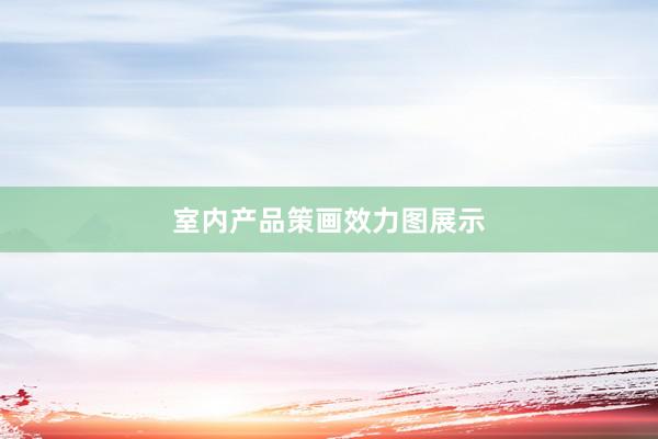 室内产品策画效力图展示